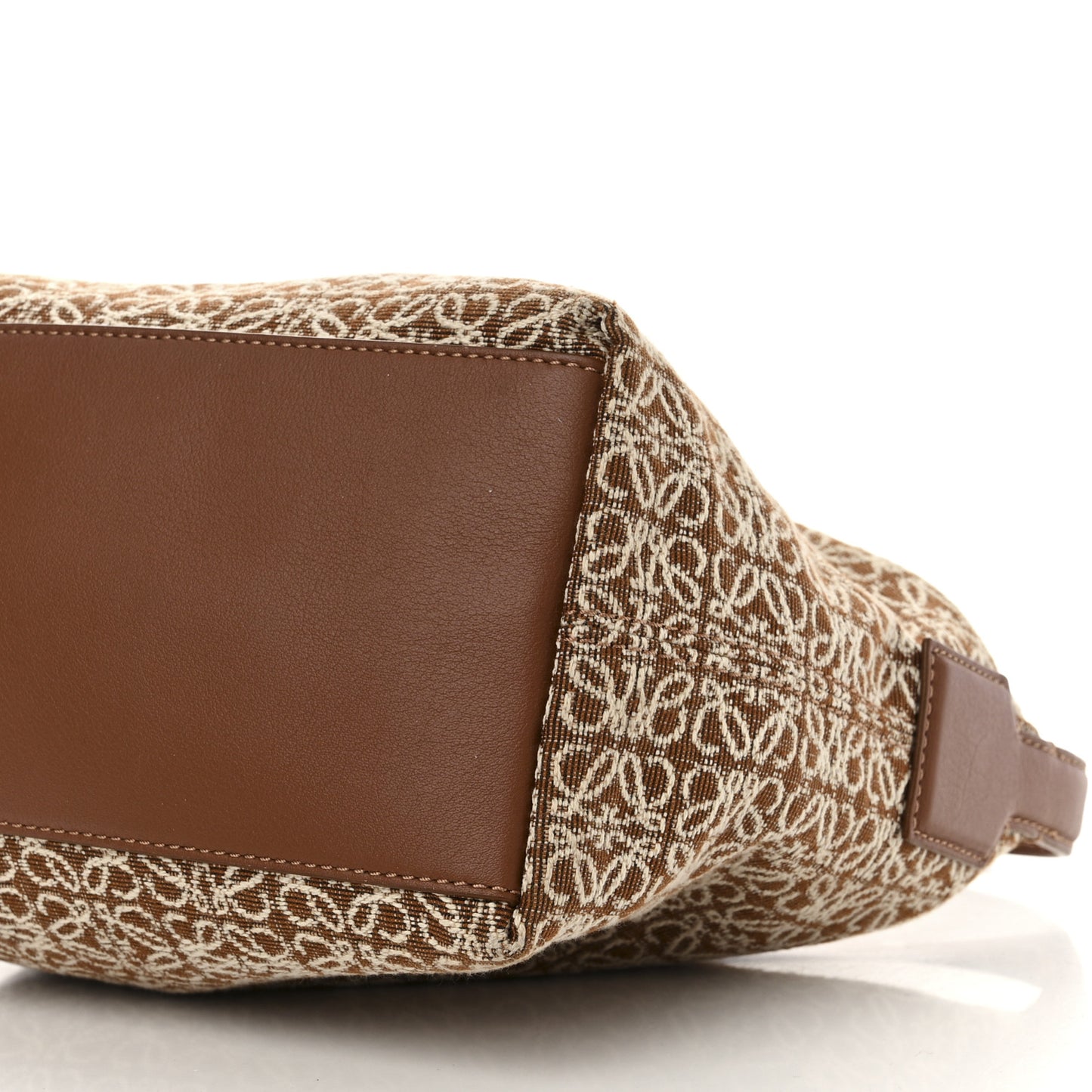Jacquard Anagram Calfskin Small Cubi Bag Tan Pecan