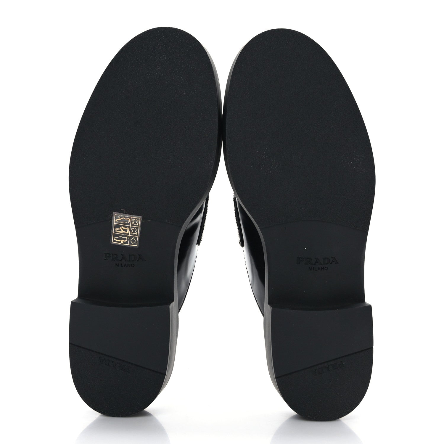 Prada Spazzolato Metal Triangle Logo 40mm Loafer Mules 39 Black 5 of 8