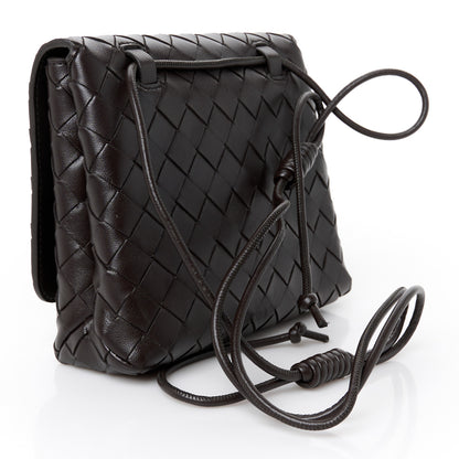 Bottega Veneta Lambskin Intrecciato Mini Crossbody Bag Fondant 3 of 11