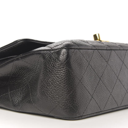 Chanel Caviar Quilted Medium Double Flap Black 6 of 9