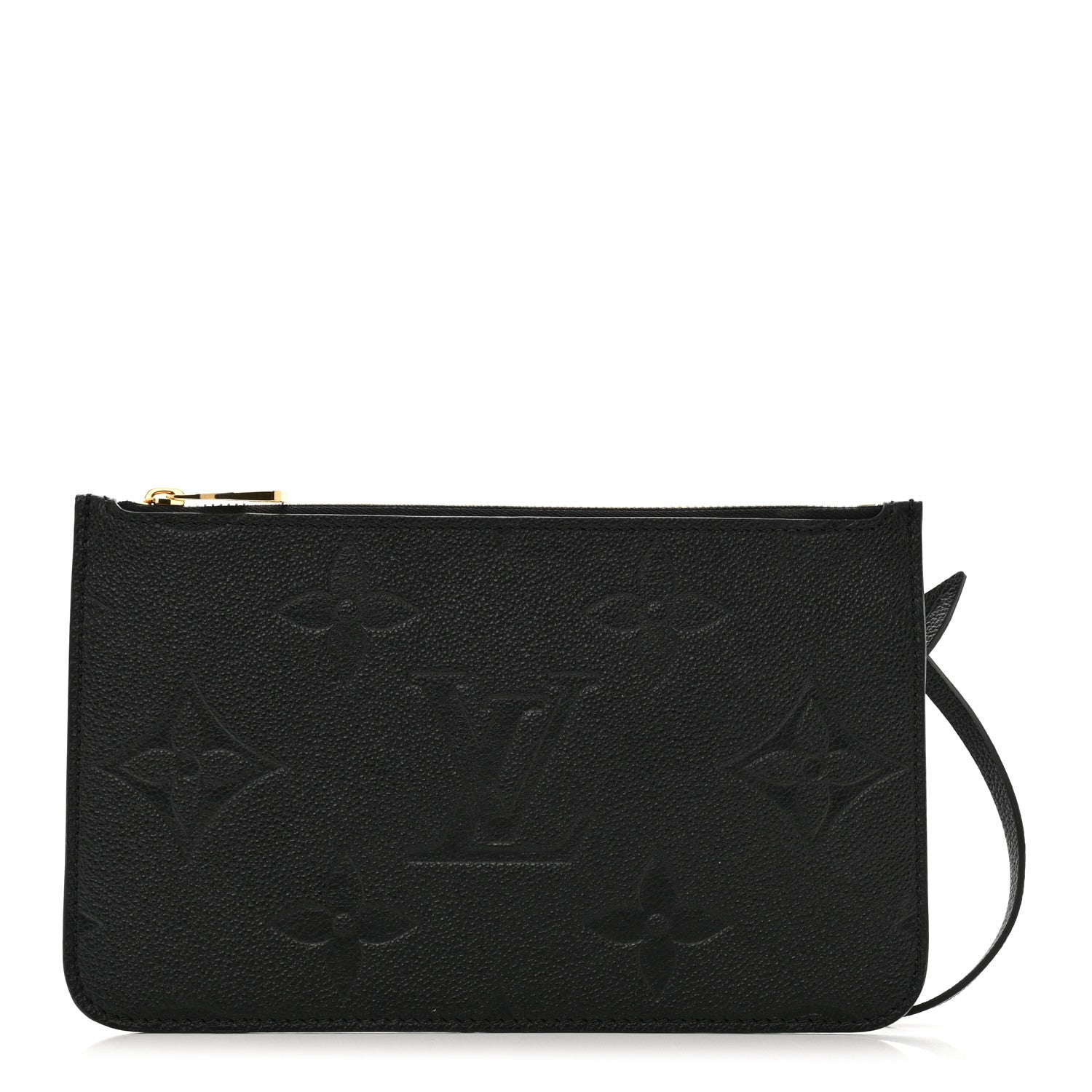 Louis Vuitton Empreinte Monogram Giant Neverfull MM Pochette Black 1 of 6