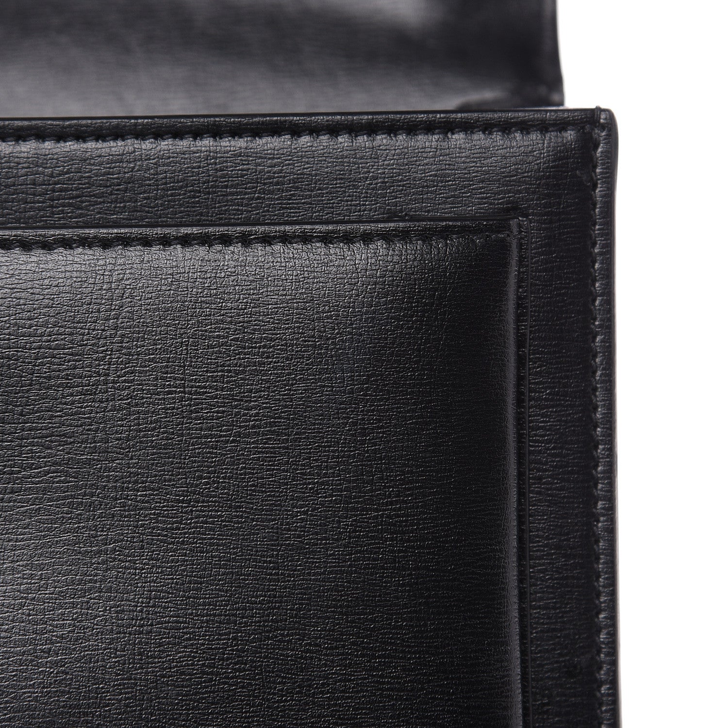 Saint Laurent Calfskin Medium Monogram Sunset Black 13 of 13