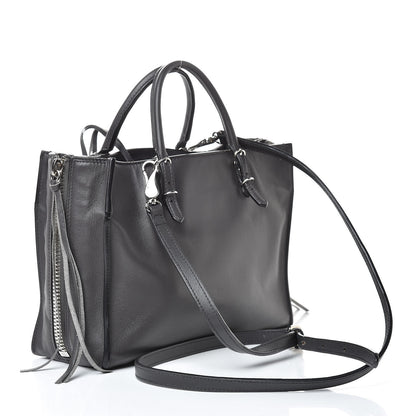 Balenciaga Veau Papier A6 Zip Around Tote Gris Fossile 3 of 14