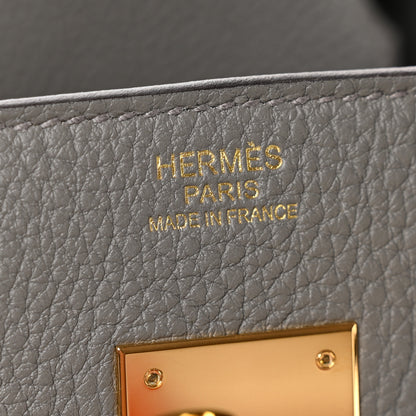 Hermes Togo Birkin 30 Gris Meyer 6 of 11