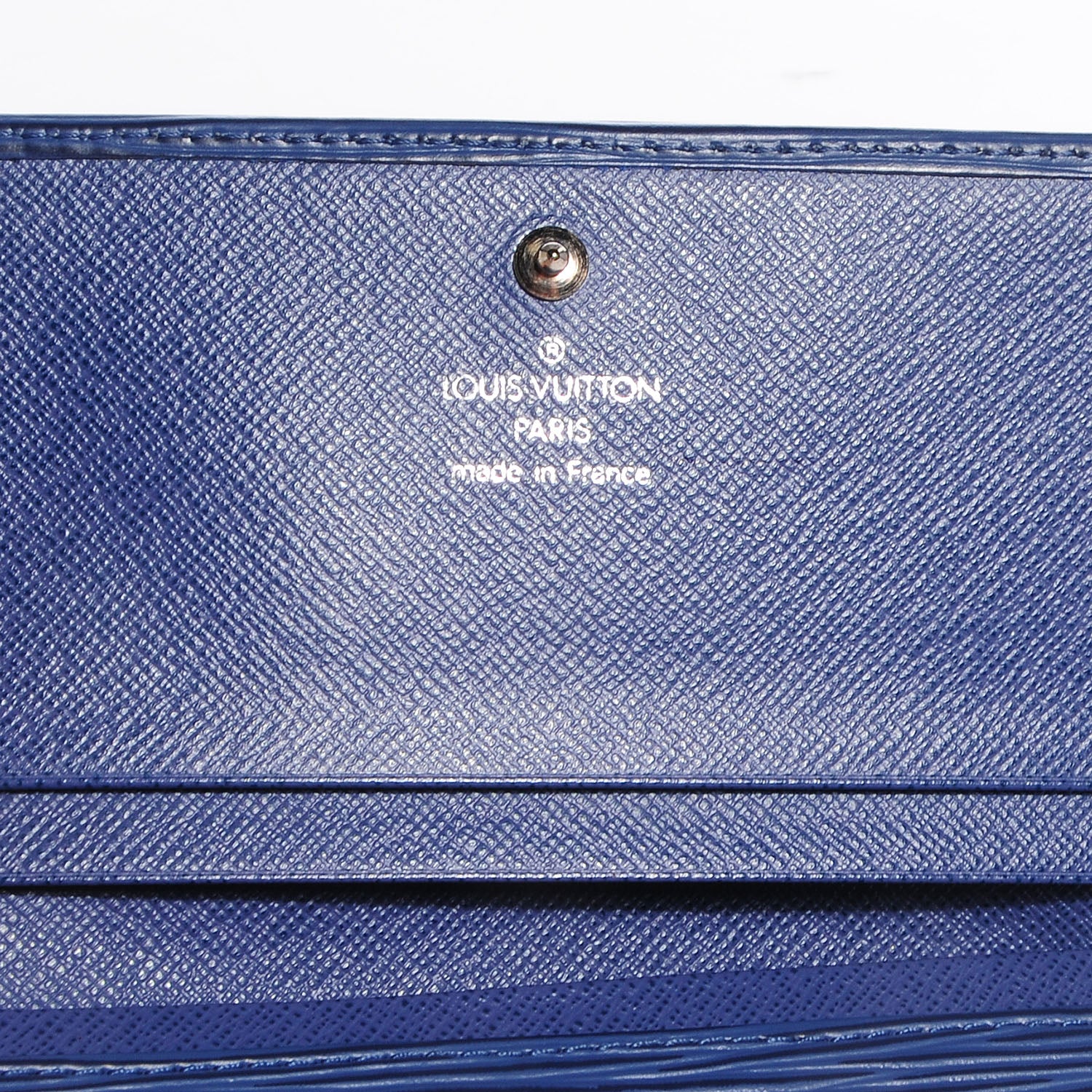Louis Vuitton Epi Porte Tresor International Wallet Myrtille 6 of 8