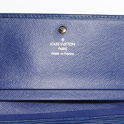 Louis Vuitton Epi Porte Tresor International Wallet Myrtille 6 of 8