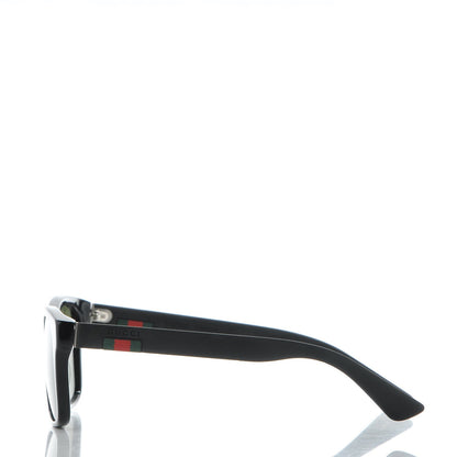 Gucci Web Square Frame GG0008S Sunglasses Black 3 of 8