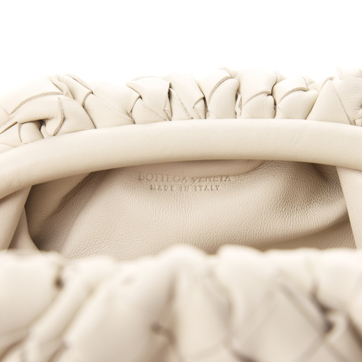 Bottega Veneta Nappa Intrecciato The Mini Pouch Plaster 8 of 11