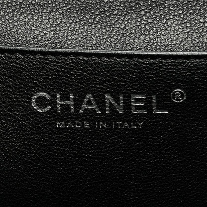 Chanel Patent Quilted Clutch with Chain Flap Black 6 of 10