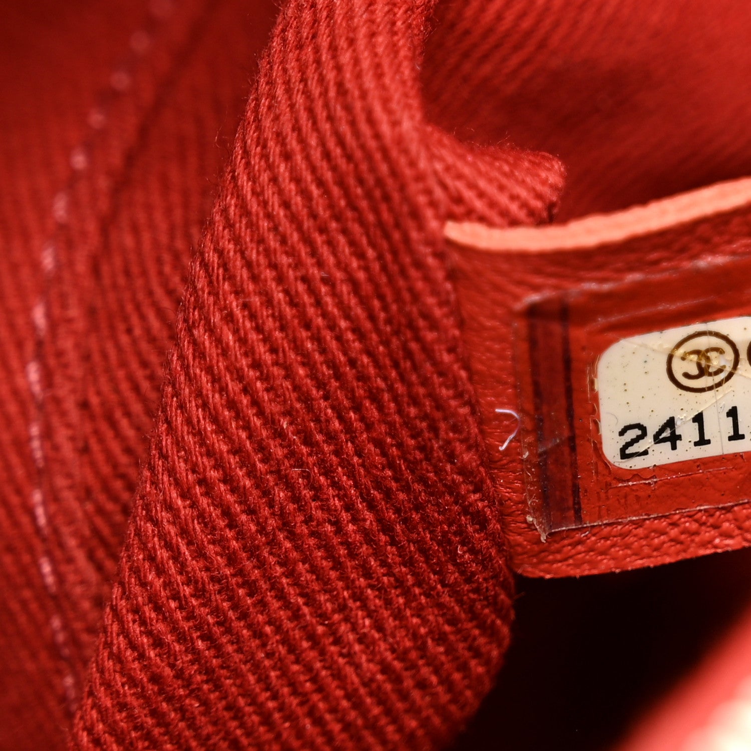 Chanel Caviar Quilted Small Coco Handle Flap Red 8 of 11