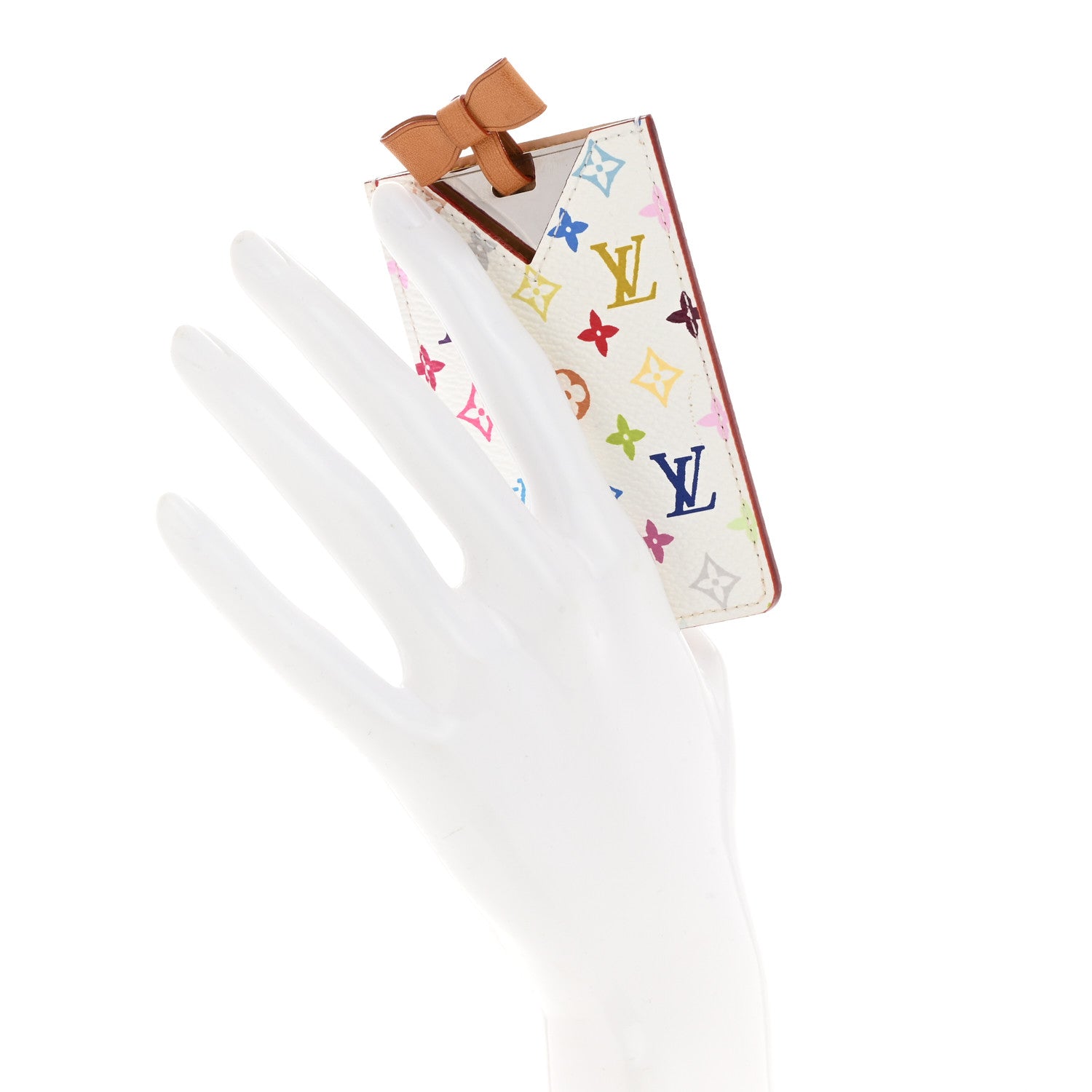 Louis Vuitton Monogram Multicolor Mirror and Case Pouch White 2 of 8
