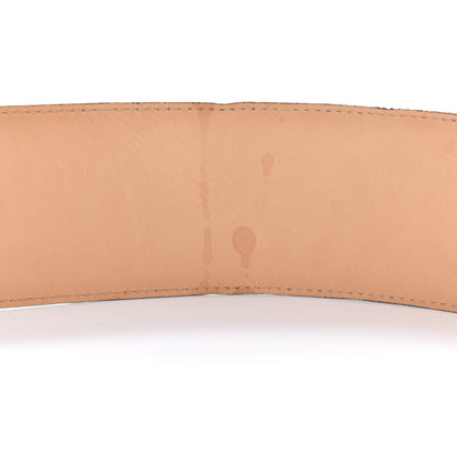 Louis Vuitton Patent LV Facettes Belt 85 34 Amarante 4 of 9