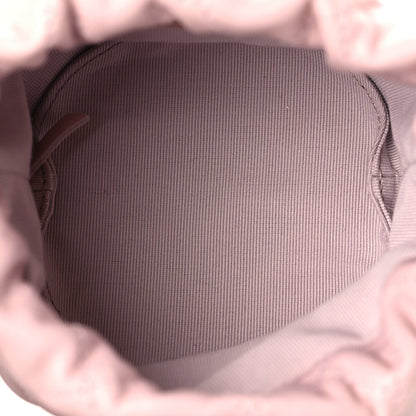 Chanel Calfskin Quilted Pearl Mini About Pearls Drawstring Bucket Light Pink 5 of 9