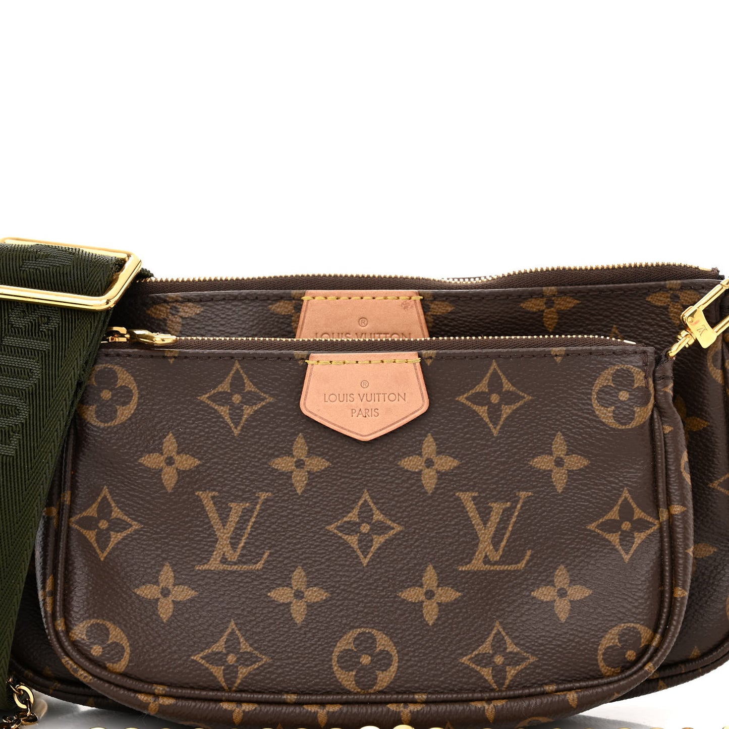 Monogram Multi Pochette Accessories Kaki
