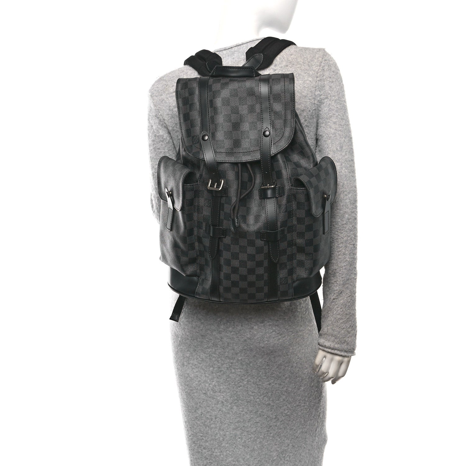Louis Vuitton Damier Graphite Christopher PM Backpack 2 of 10