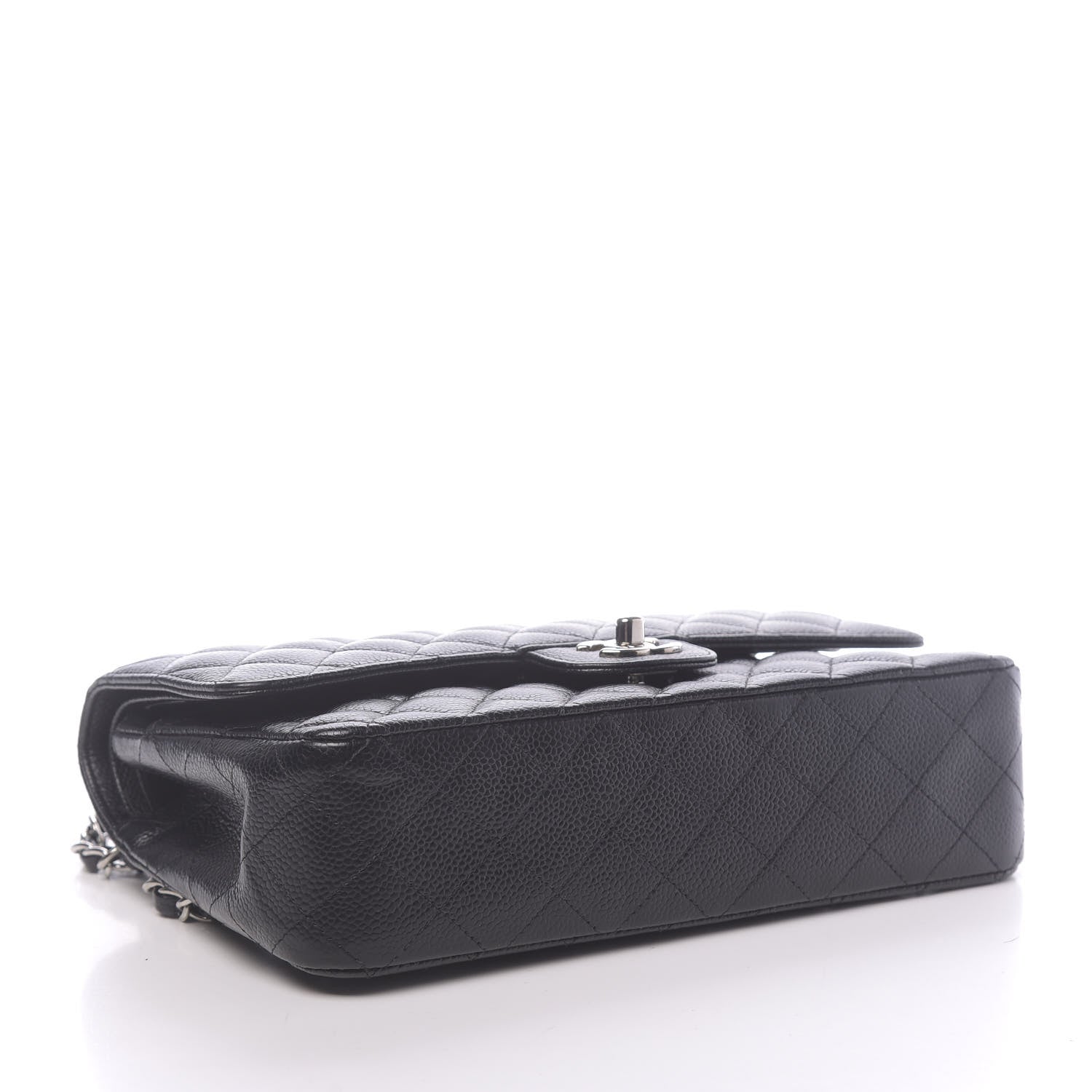 Chanel Caviar Quilted Medium Double Flap Black 4 of 12