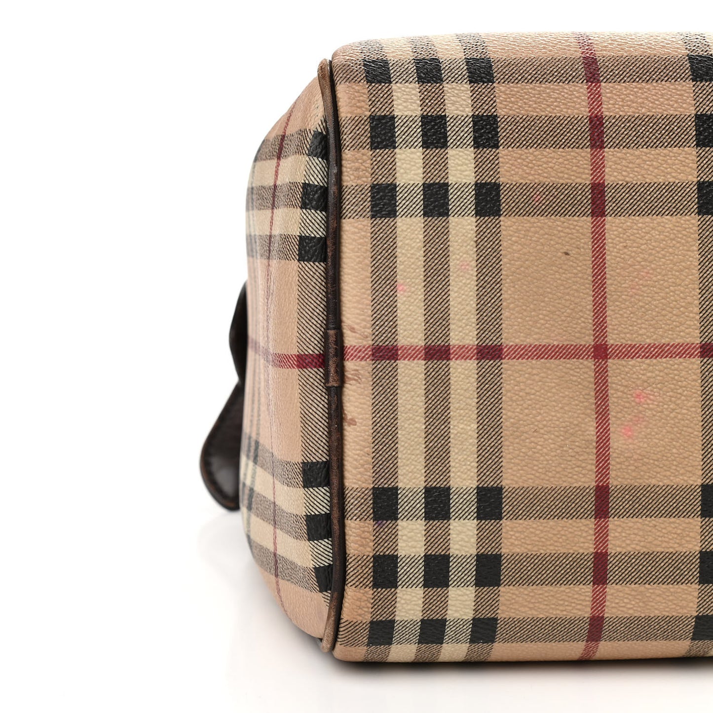 Haymarket Check Small Chester Bowling Bag Chocolate