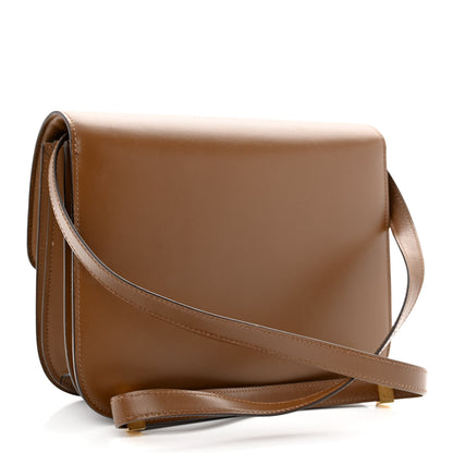 Celine Box Calfskin Medium Classic Box Flap Bag Camel 2 of 12