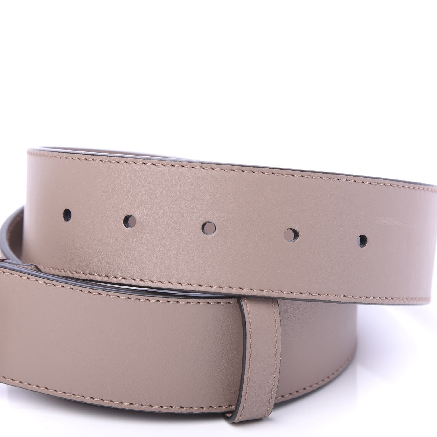 Gucci Calfskin Double G 40mm Belt 85 34 Porcelain Rose 3 of 5