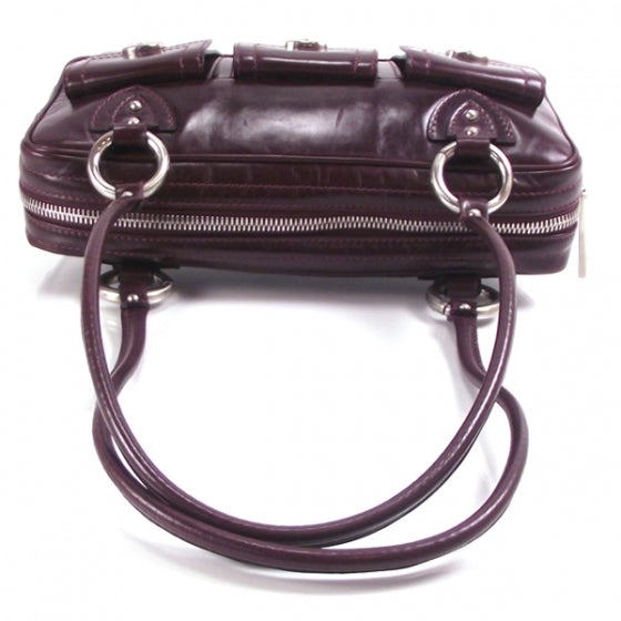 Bowler Multipocket Tote Burgundy
