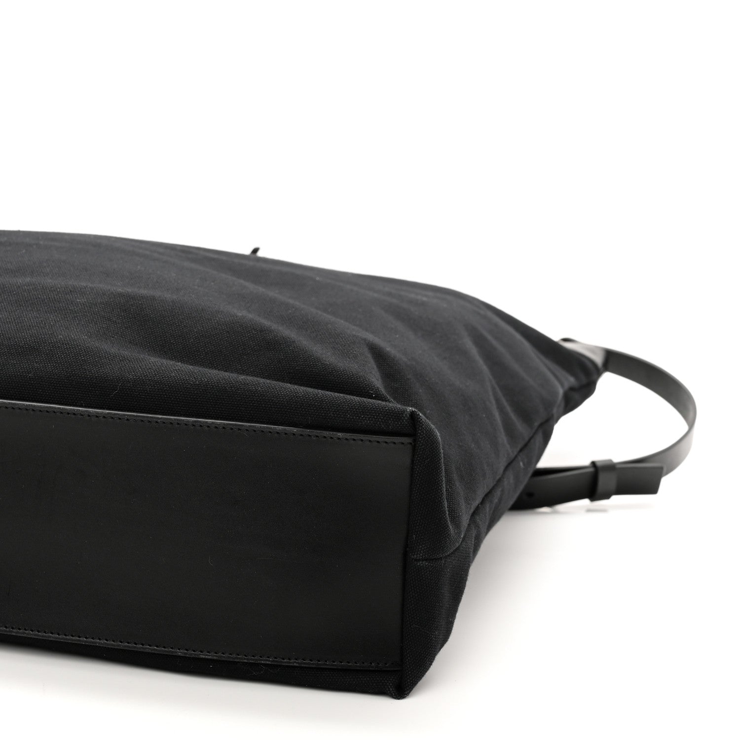 Saint Laurent Canvas ID Shopping Bag Black 10 of 10