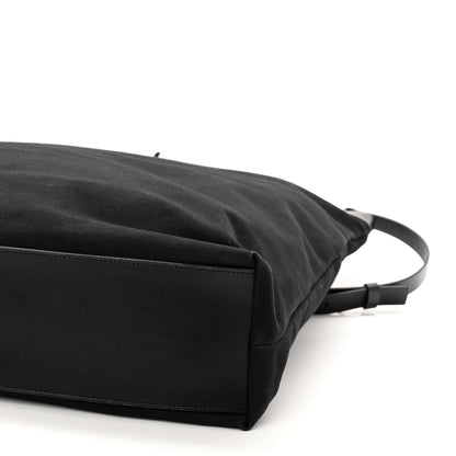 Saint Laurent Canvas ID Shopping Bag Black 10 of 10