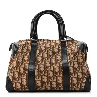 Christian Dior Monogram Boston Brown 1 of 9
