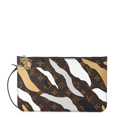 Louis Vuitton X LOL Monogram Neverfull MM GM Pochette Gold Silver 1 of 6