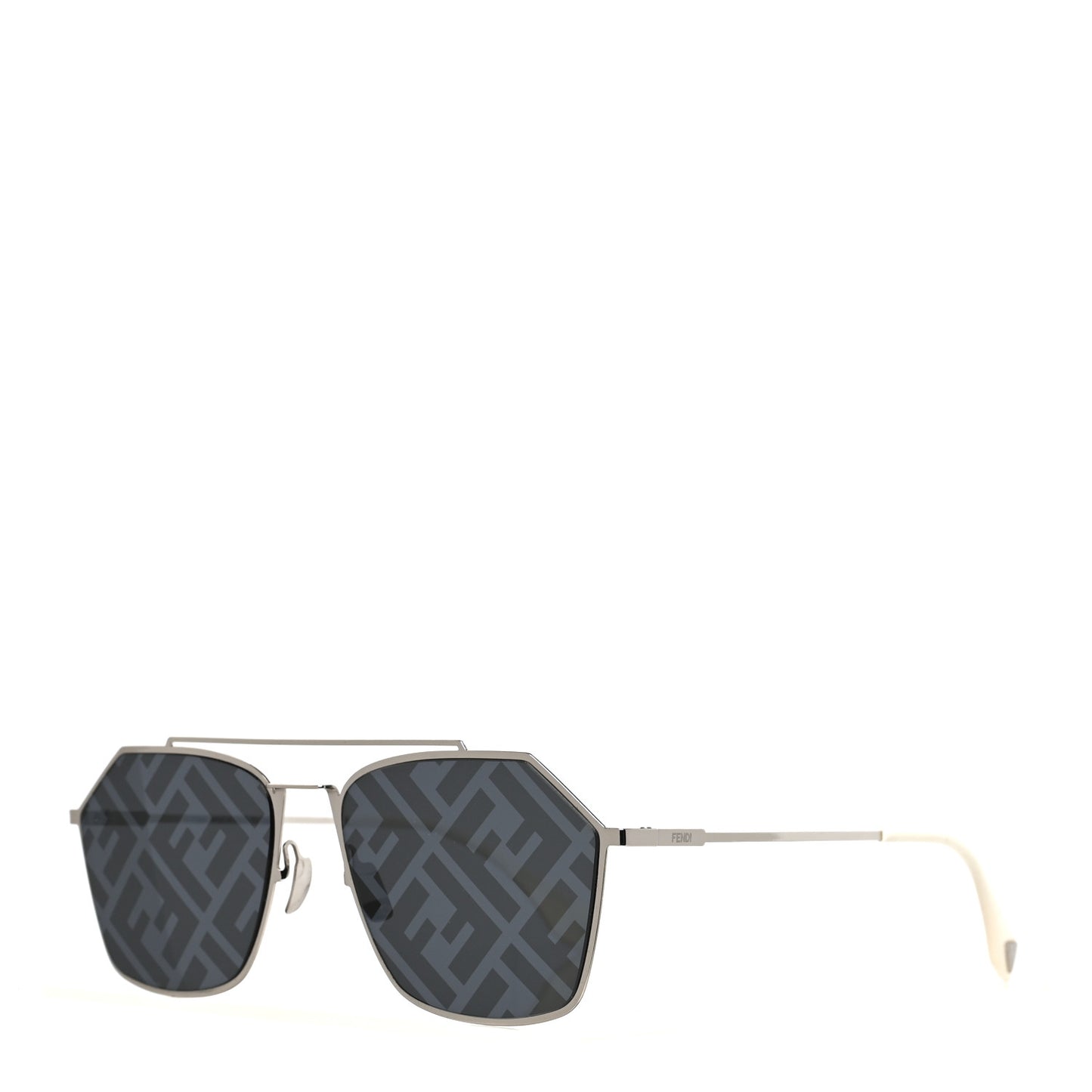Metal Aviator Sunglasses FFM0022/S Silver