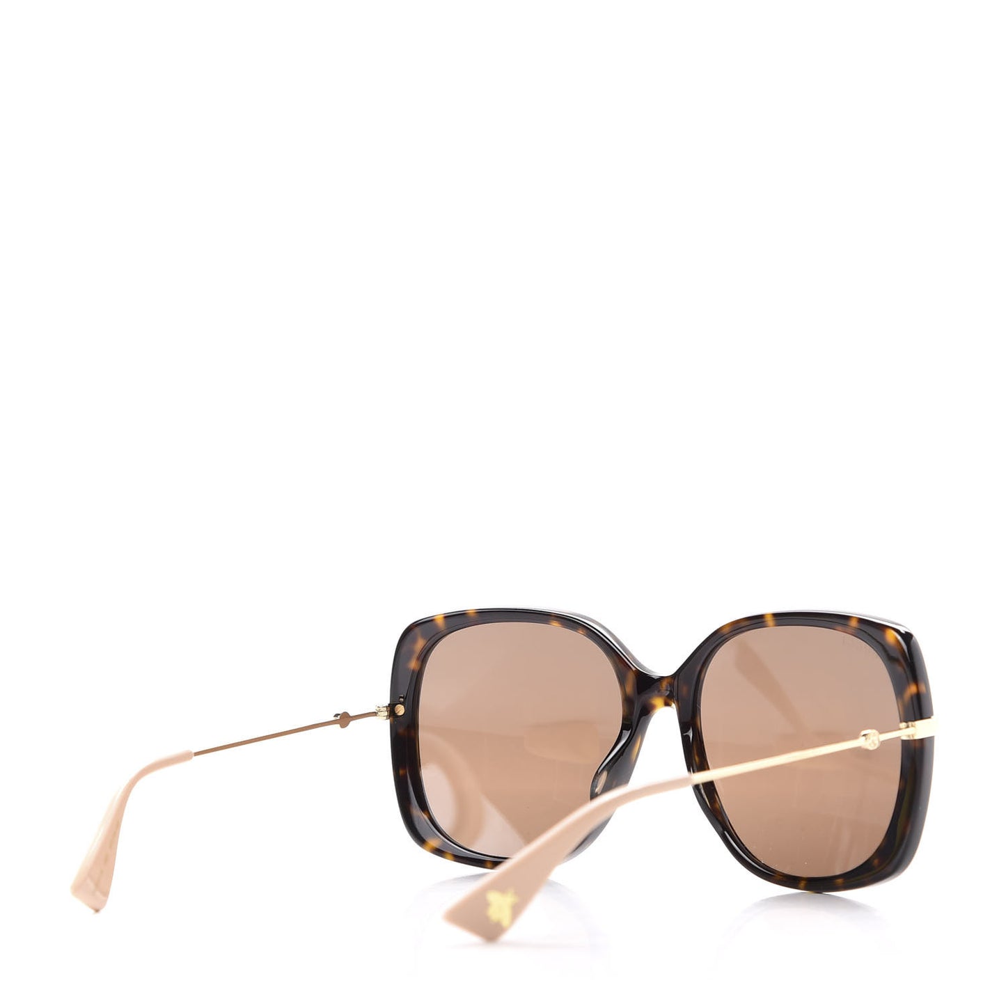 Square Frame GG0511S Sunglasses Havana Brown Gold