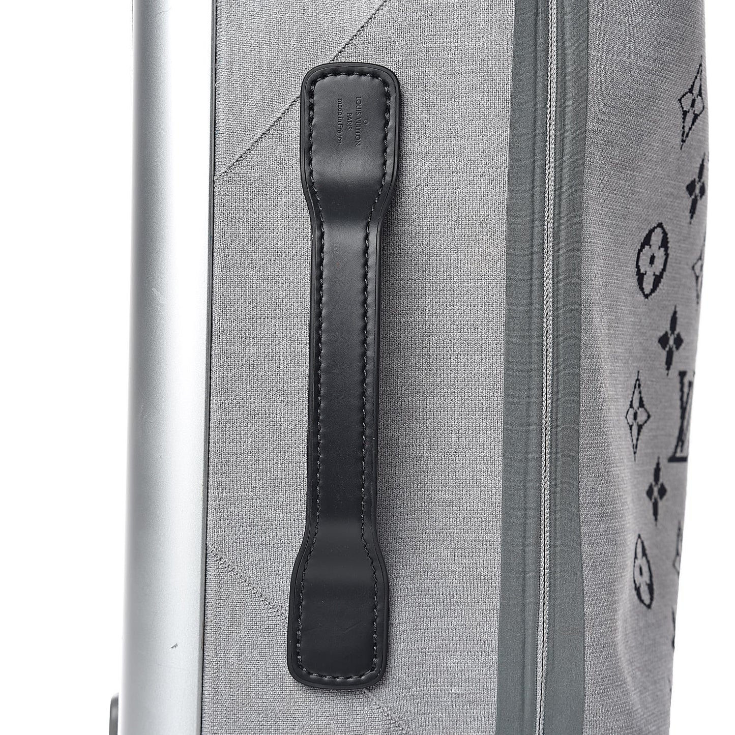 Knit Monogram Horizon Soft 55 Suitcase Grey