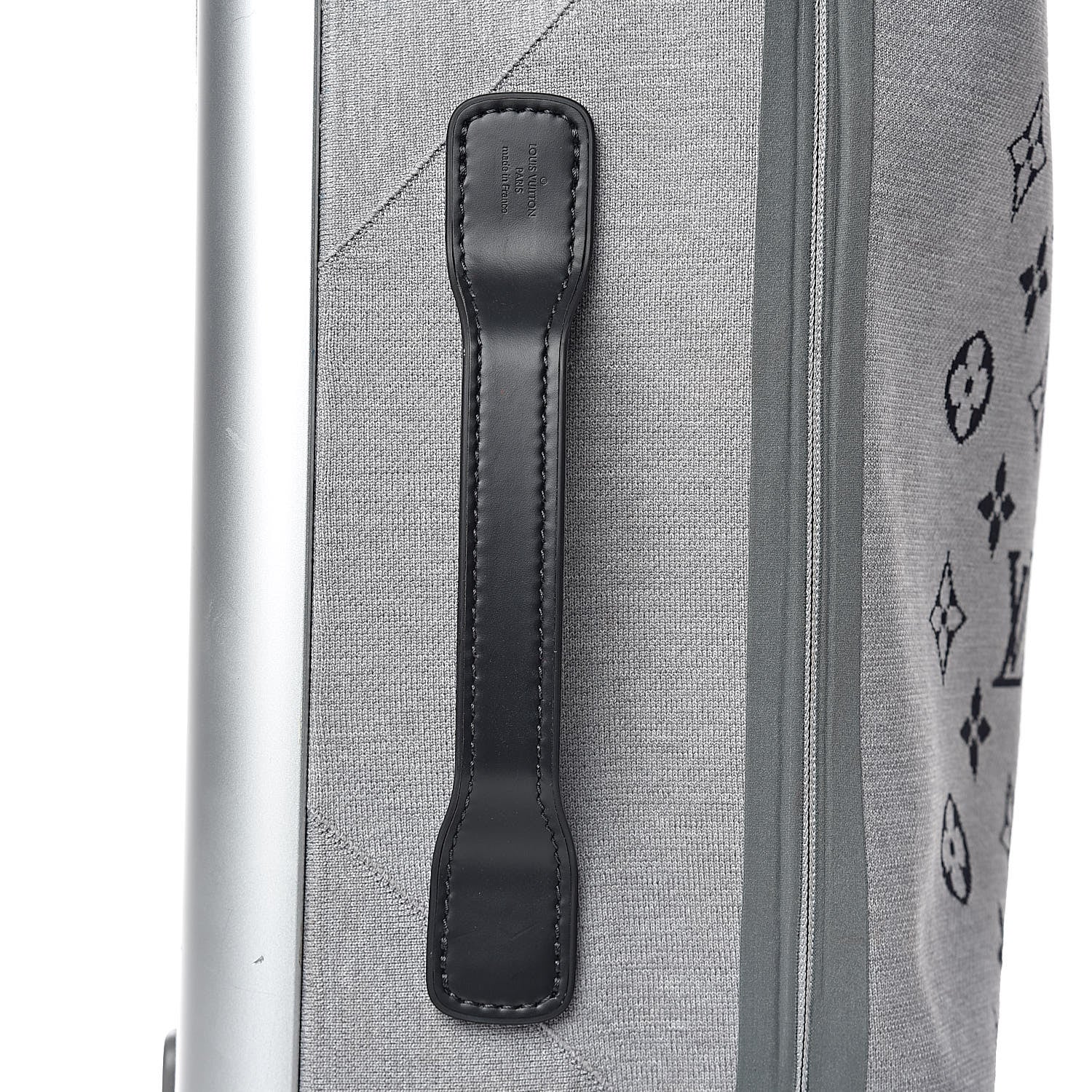 Louis Vuitton Knit Monogram Horizon Soft 55 Suitcase Grey 15 of 18