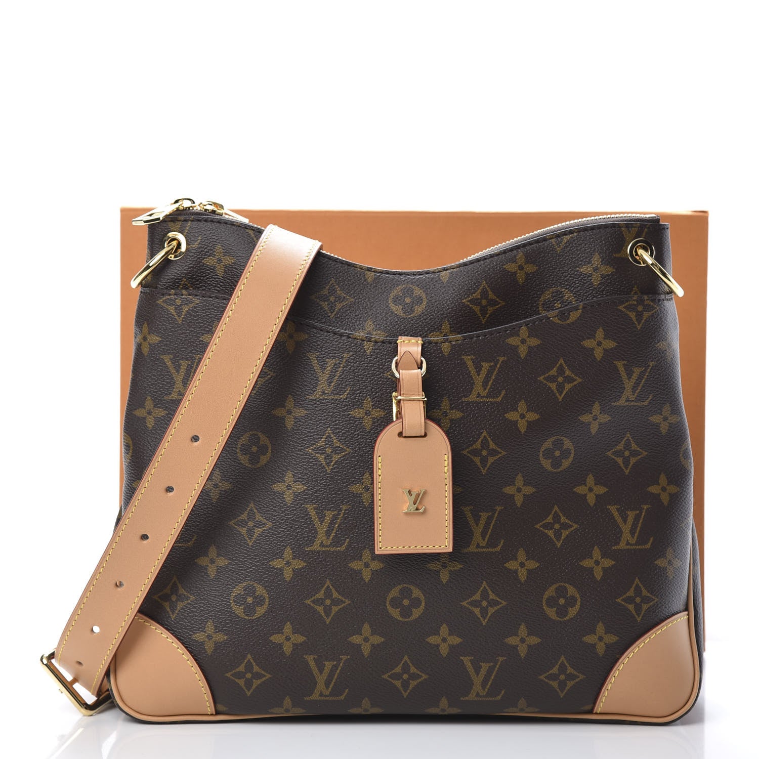 Louis Vuitton Monogram Odeon MM Natural 11 of 11