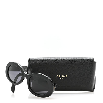 Celine Acetate Triomphe 01 Sunglasses CL 40194U Black 7 of 7