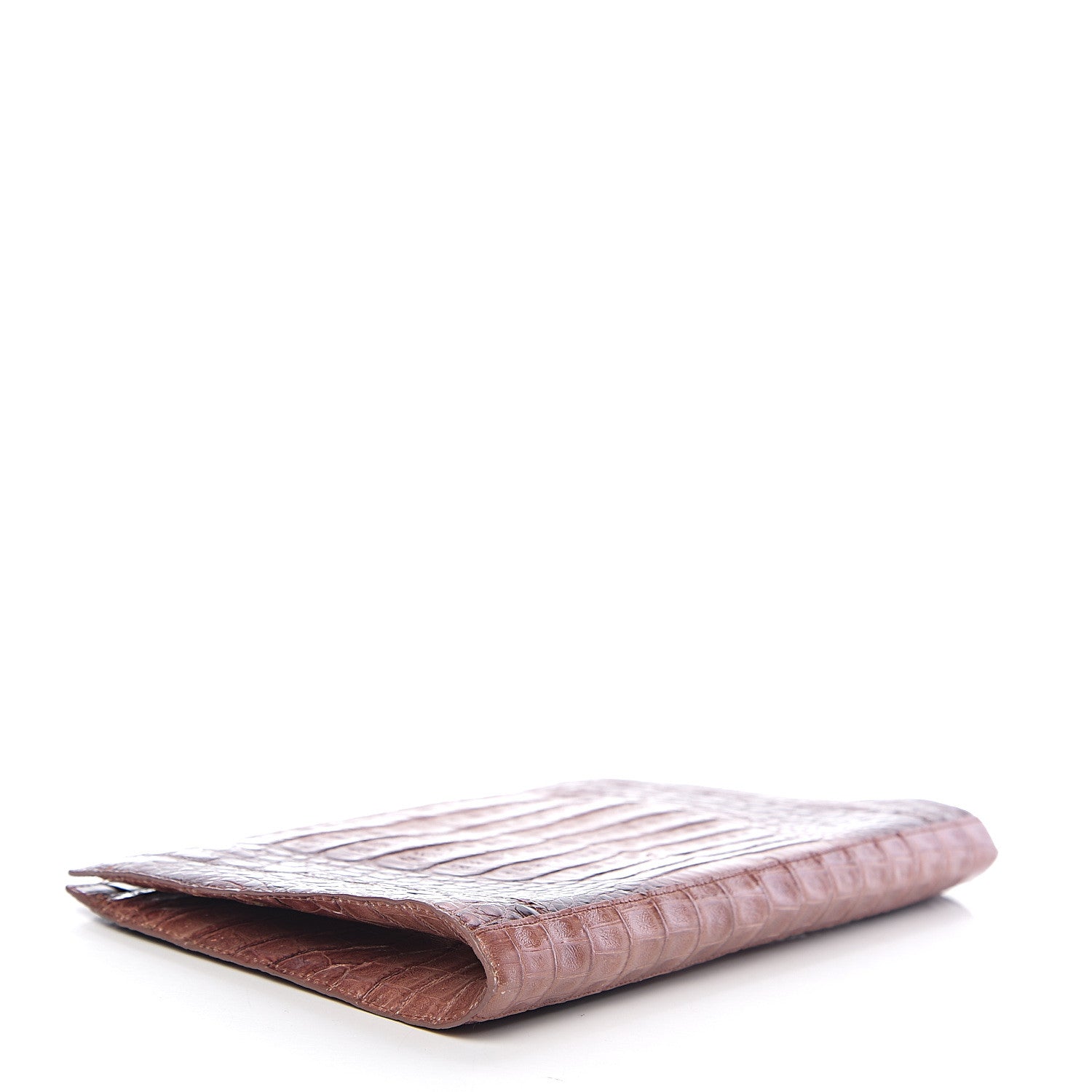 Nancy Gonzalez Metallic Crocodile Clutch 3 of 6