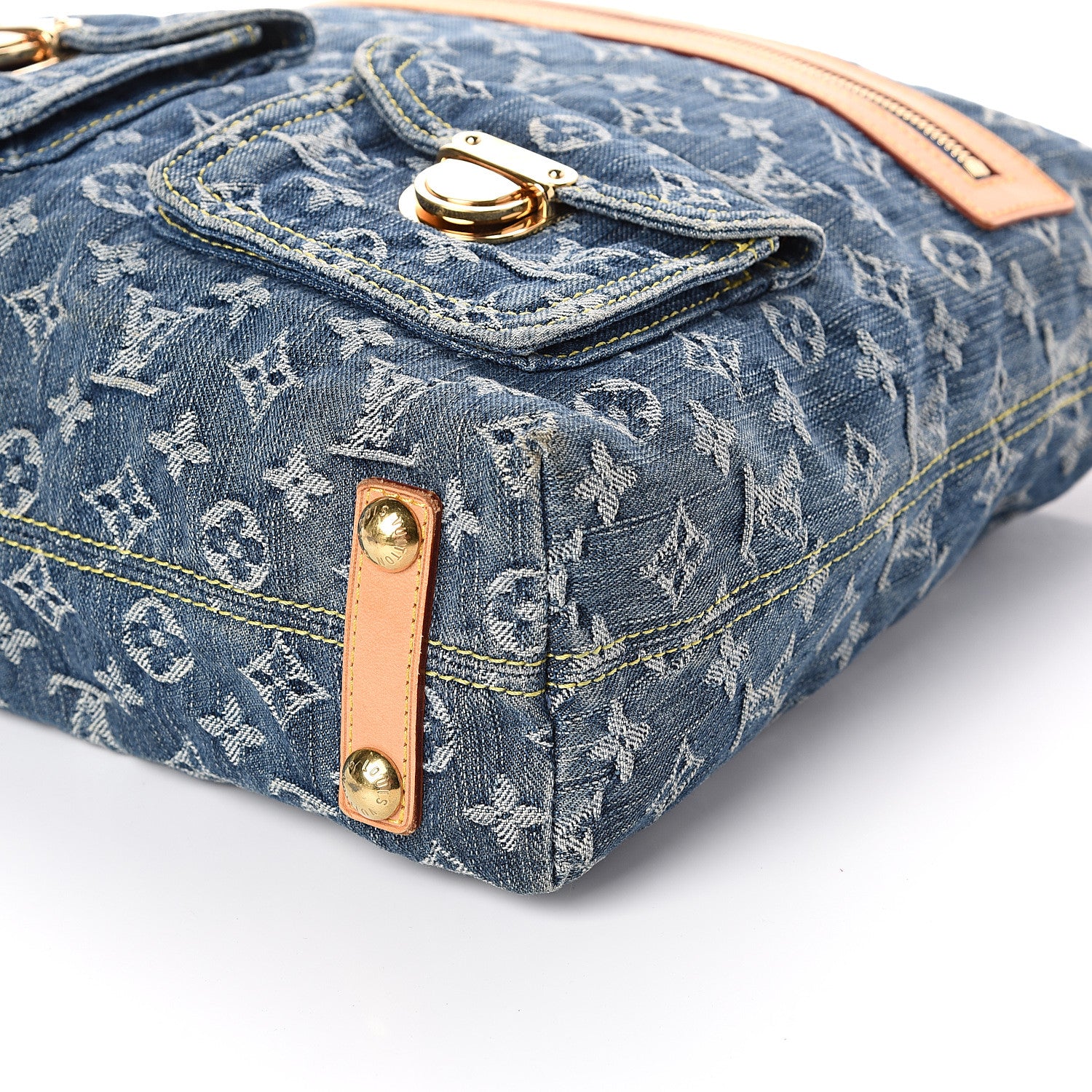 Louis Vuitton Denim Baggy GM Blue 7 of 7