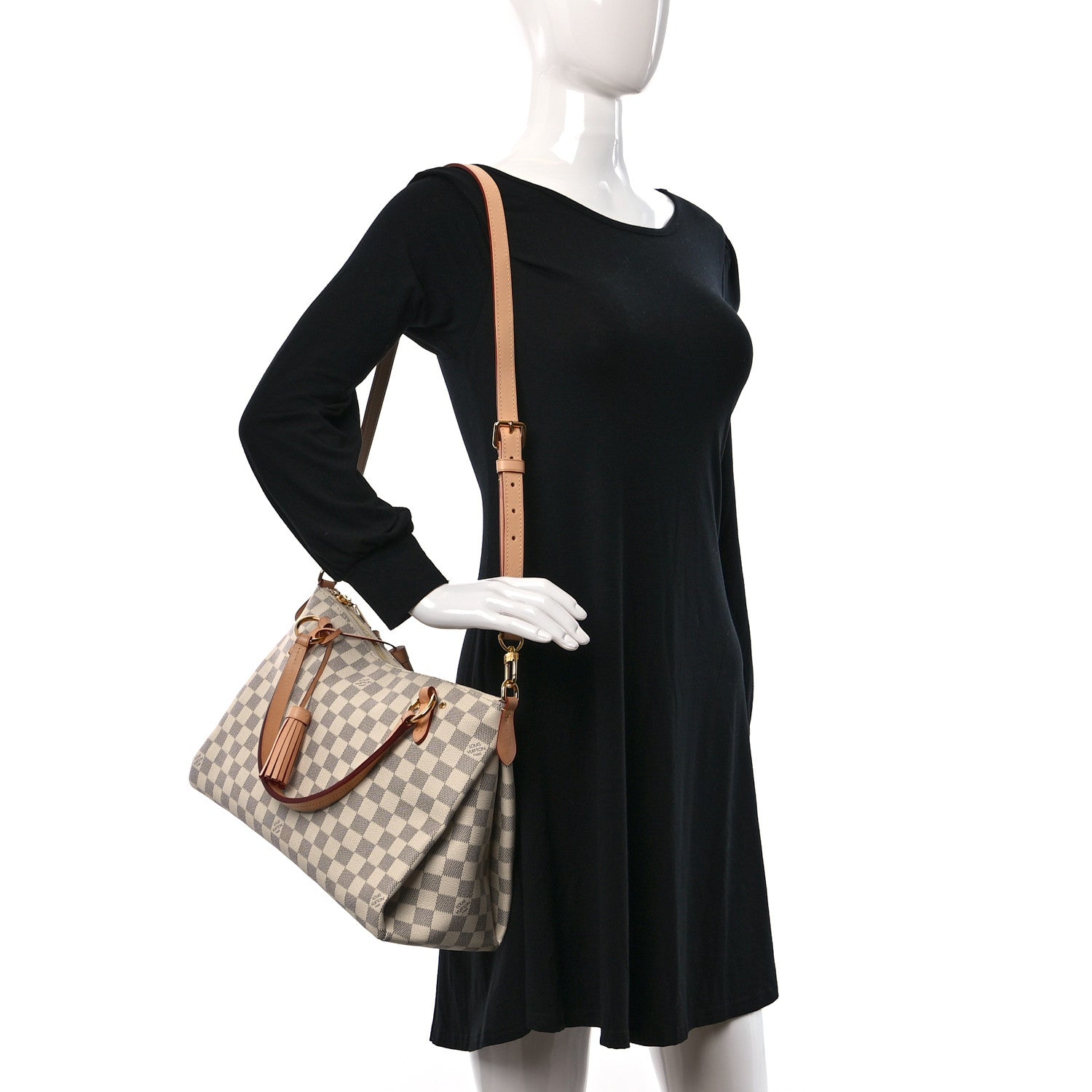 Louis Vuitton Damier Azur Lymington 2 of 9