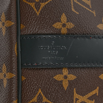 Louis Vuitton Monogram Macassar Keepall Bandouliere 45 7 of 9