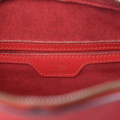 Louis Vuitton Epi Soufflot Castillan Red 9 of 15
