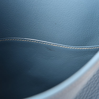 Hermes Taurilllon Clemence Christine Blue Jean 12 of 14