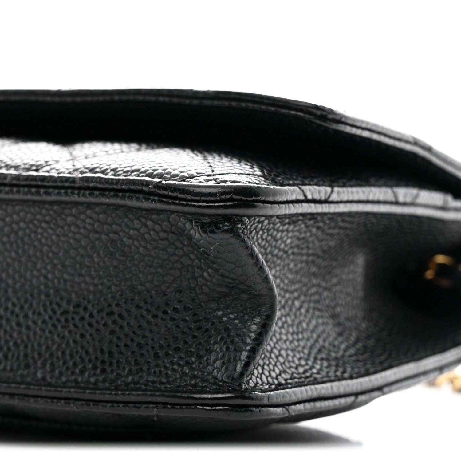 Chanel Caviar Quilted Wallet On Chain WOC Black 10 of 10