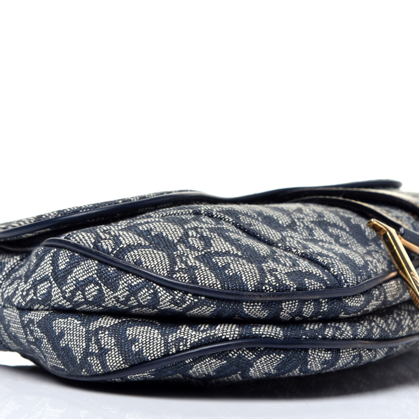Monogram Saddle Bag Blue
