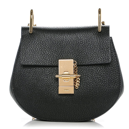 Chloe Grained Lambskin Mini Drew Shoulder Bag Black 1 of 6