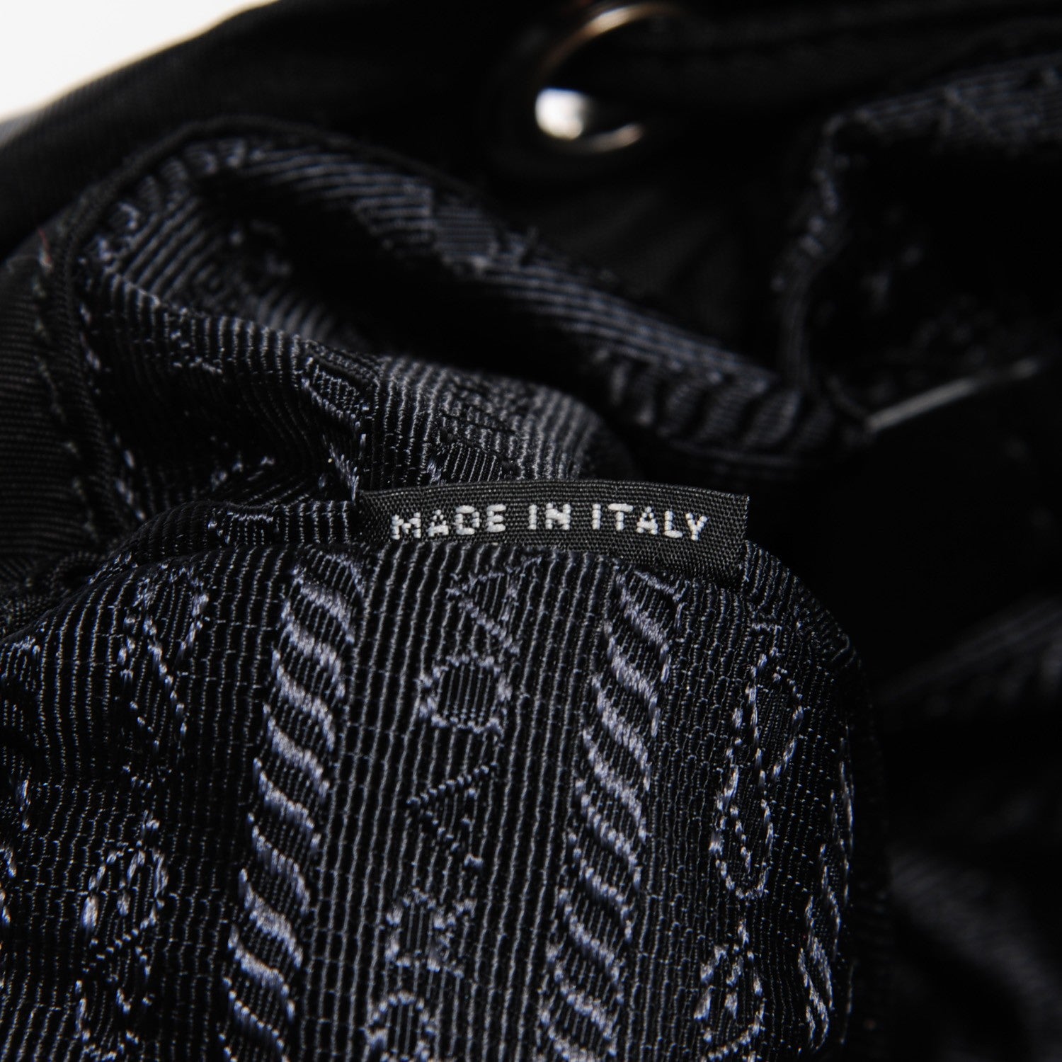 Prada Nylon Vela Medium Backpack Black 9 of 10