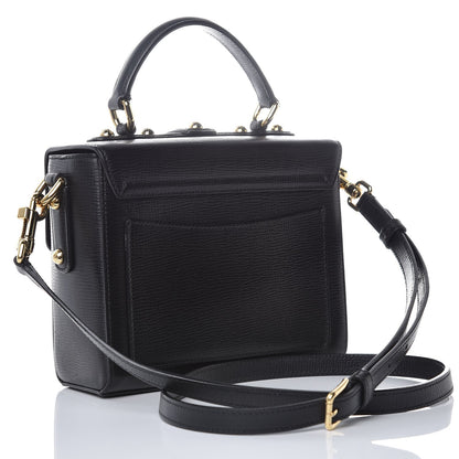 Dolce & Gabbana Dauphine Crystal Embellished Box Bag Black Multicolor 3 of 11