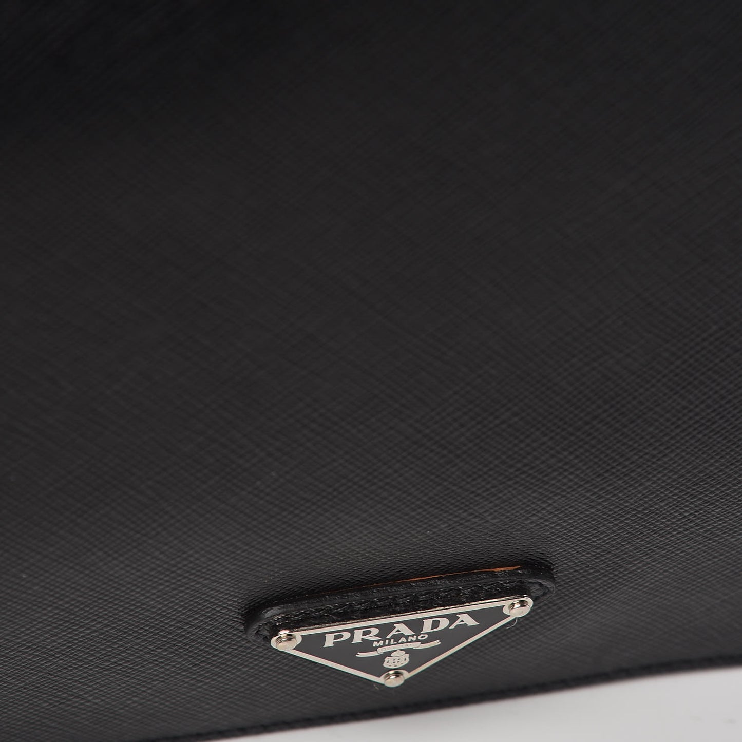 Saffiano Travel Briefcase Black