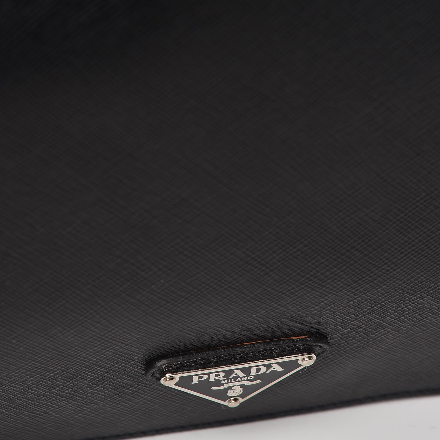 Prada Saffiano Travel Briefcase Black 14 of 16
