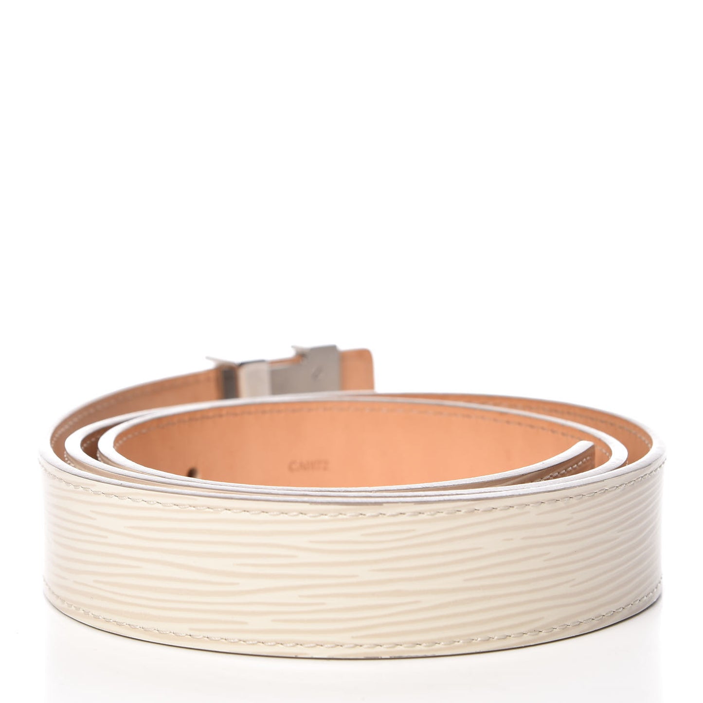 Epi 30mm LV Initiales Belt 85 34 Ivory