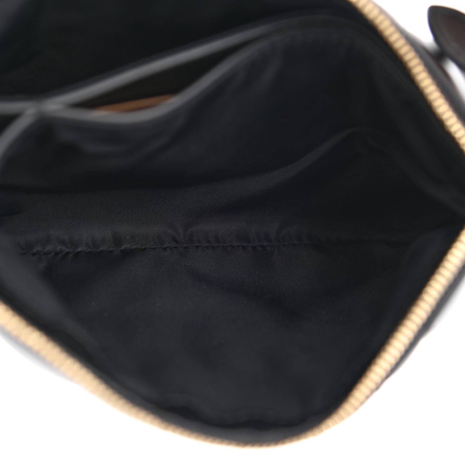Burberry Lambskin Quilted Lola Double Pouch Crossbody Black 6 of 11