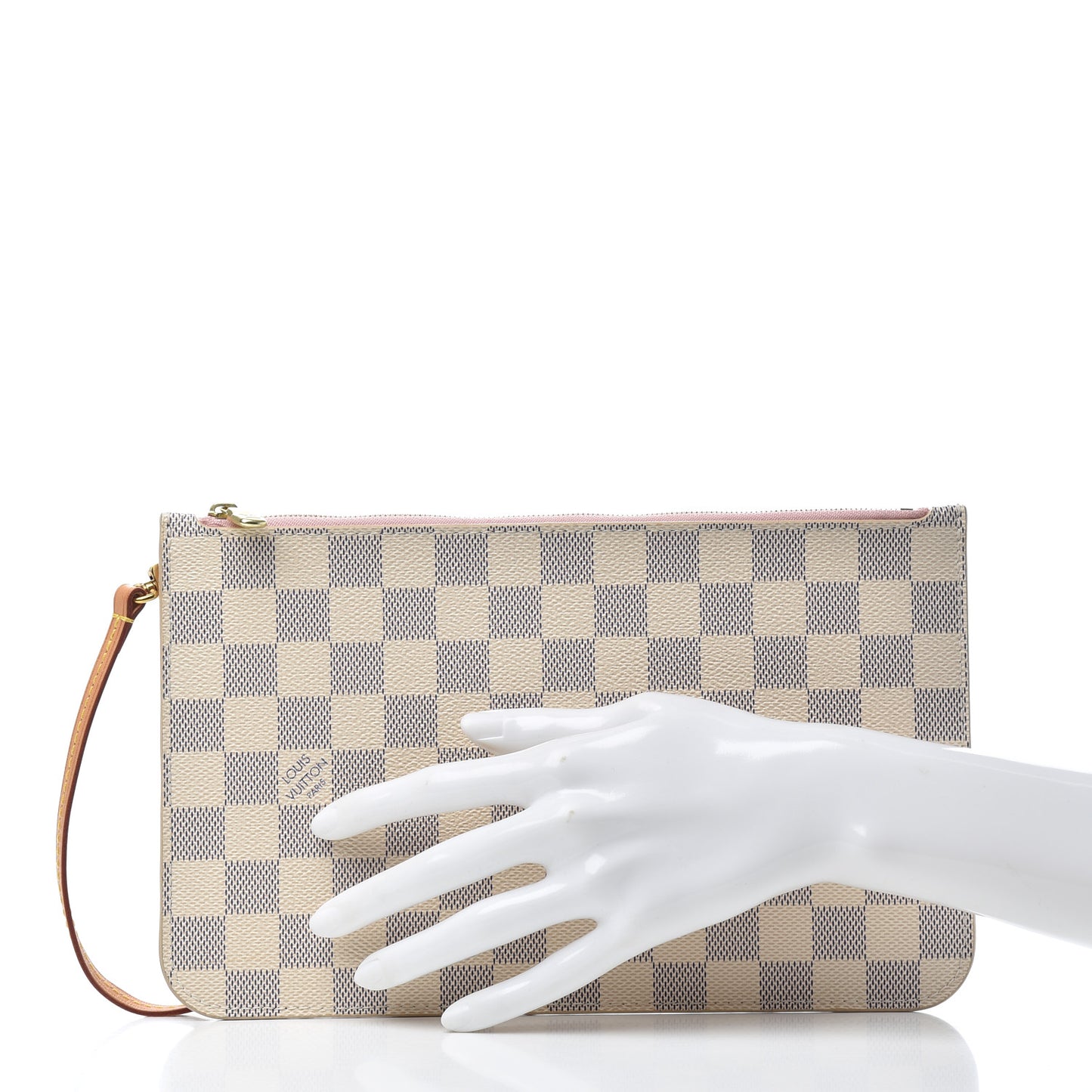 Damier Azur Neverfull MM GM Pochette Rose Ballerine